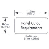 Siemon CT-MFP-HME-01 CT Modular Furniture Adapter for Herman Miller Ethospace Beltline Openings